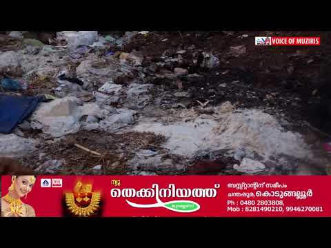 കൊടുങ്ങല്ലൂർ നഗരസഭ ആരോഗ്യ സ്റ്റാൻഡിംഗ് കമ്മറ്റി ചെയർപേഴ്സന്റെ വാർഡിൽ മാലിന്യ കൂമ്പാരം.കൊടുങ്ങല്ലുർ നഗരസഭ മാലിന്യ മുക്ത ശുചിത്വ നഗരസഭ പ്രഖ്യാപനം നടത്തിയ കോട്ടപ്പുറംആംഫി തിയ്യറ്ററിന്റെ മൂക്കിനു താഴെയാണ് കാലങ്ങളായി മാലിന്യകൂമ്പാരം രൂപപ്പെട്ടു കിടക്കുന്നത്.