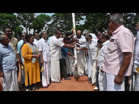 മതിലകം സ്പോർട്സ് അക്കാദമി അഖിലേന്ത്യാ വോളിബോൾ ടൂർണമെന്റിന്റെ സ്റ്റേഡിയം നിർമ്മാണ ഉദ്ഘാടനം സംസ്ഥാന വ്യവസായ വകുപ്പ് മന്ത്രി പി രാജീവ് നിർവഹിച്ചു.