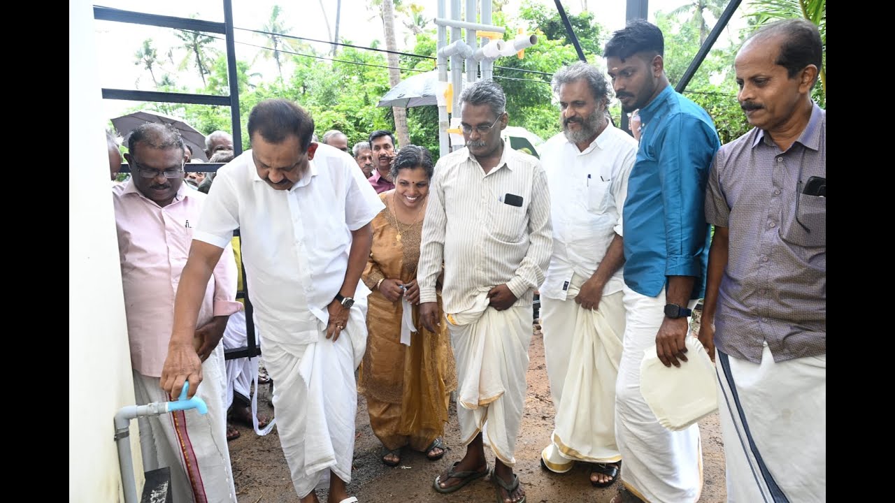 സ്വാശ്രയ കുടിവെള്ള വിതരണ പദ്ധതി ജലധാര ഉദ്ഘാടനം ചെയ്തു