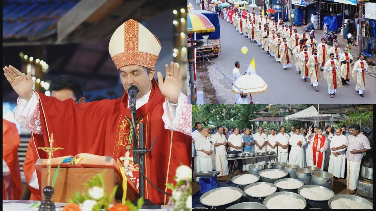 വിശുദ്ധ തോമസിൻ്റെ തിരുനാളും കോട്ടപ്പുറം രൂപതാദിനാഘോഷവും പ്രൗഢഗംഭീരമായി.