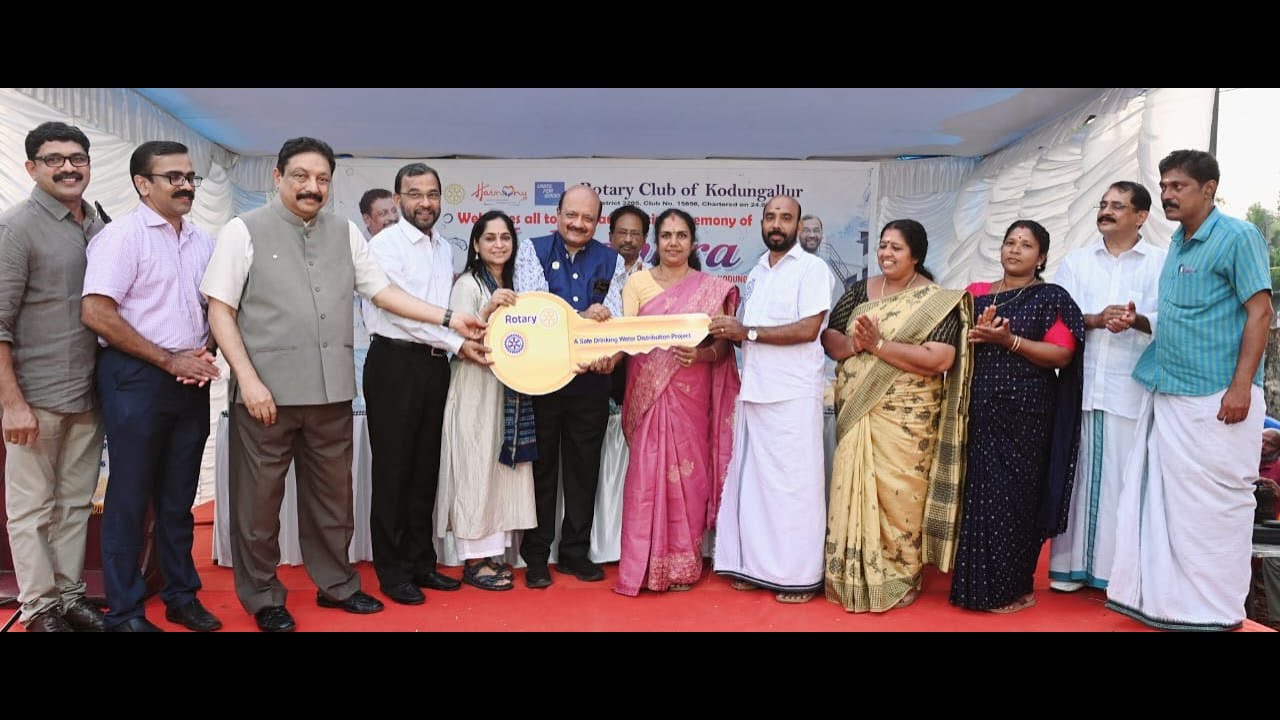 ജലധാര കുടിവെള്ള പദ്ധതി ജനങ്ങൾക്ക് സമർപ്പിച്ചു