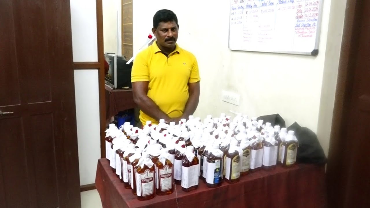 മിനി ബിവറേജിന് എക്സൈസിൻ്റെ പൂട്ട്.72 കുപ്പി മദ്യവുമായി ഒരാൾ പിടിയിയിൽ