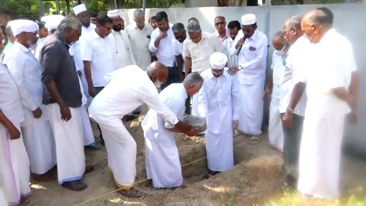 ബൈത്തുൽ ഫിഫയുടെ കെട്ടിടത്തിന്റെ ശിലാസ്ഥാപന കർമ്മം നിർവഹിച്ചു