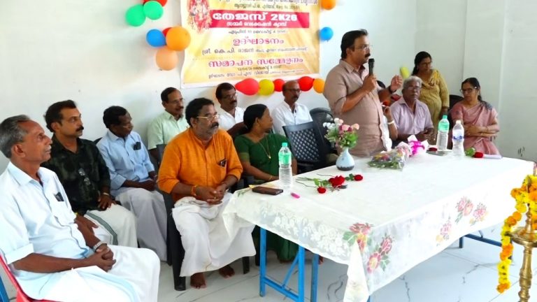 എറിയാട് സത്യാർത്ഥദായിനി സഭ ശ്രീ രാജരാജേശ്വരി ക്ഷേത്രത്തിലെ മാതൃ സംഗമം കുട്ടികൾക്കായി വ്യക്തിത്വ വികസന ക്യാമ്പ് “തേജസ് 2K26” സംഘടിപ്പിച്ചു.