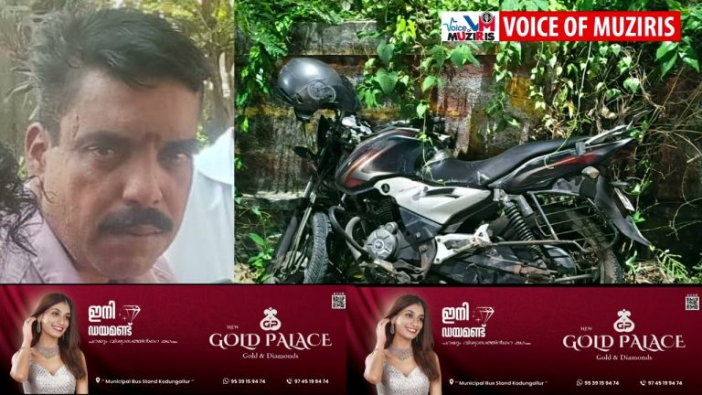 നിയന്ത്രണം വിട്ട ബൈക്ക് ഇലക്ട്രിക്ക് പോസ്റ്റിലിടിച്ച് ബൈക്ക് യാത്രികൻ മരിച്ചു