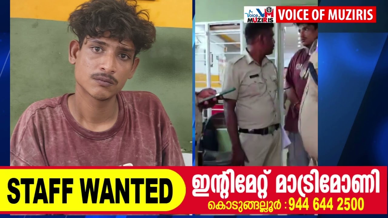 കൊടുങ്ങല്ലൂരിൽ കഞ്ചാവുമായി യുവാവ് പിടിയിൽ