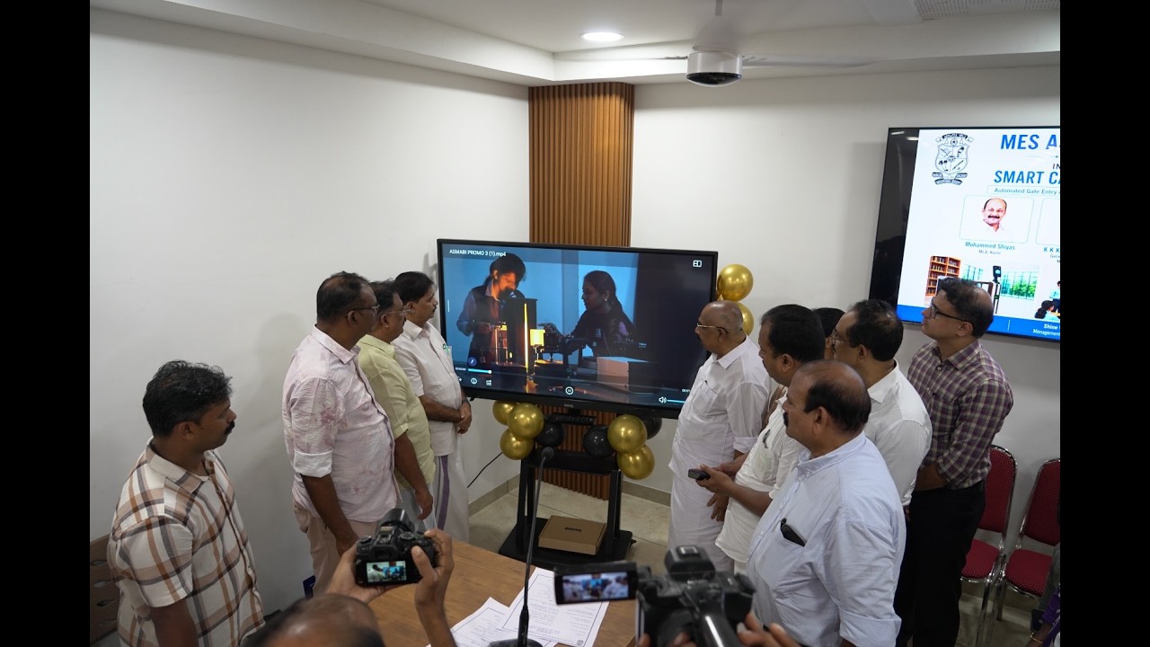 എം.ഇ.എസ് അസ്മാബി കോളേജ് ക്യാമ്പസ് ഇനി മുതൽ സ്മാർട്ട് ക്യാമ്പസ്