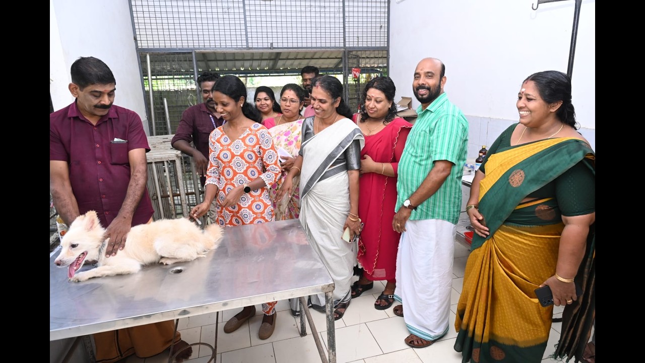 നാലാം ഘട്ട പേവിഷ പ്രതിരോധ കുത്തിവെപ്പ് യജ്ഞത്തിന് കൊടുങ്ങല്ലൂർ നഗരസഭയിൽ തുടക്കമായി.