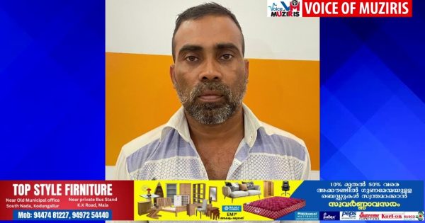 42 മോഷണക്കേസുകളിലെ പ്രതി മോഷണശ്രമത്തിനിടെ പിടിയിൽ
