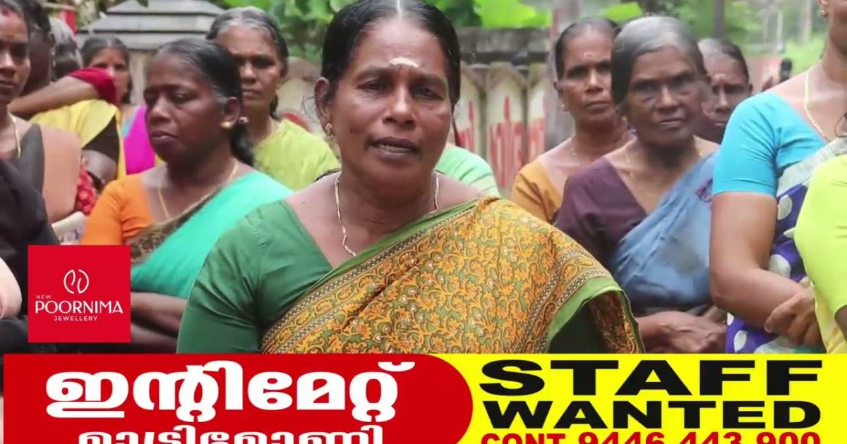 കുടിവെള്ള വിതരണം നിലച്ചിട്ട് വർഷങ്ങൾ: പ്രതിഷേധം തുടർന്ന് കോതപറമ്പ് മാന്തുരുത്തിക്കടവ് നിവാസികൾ