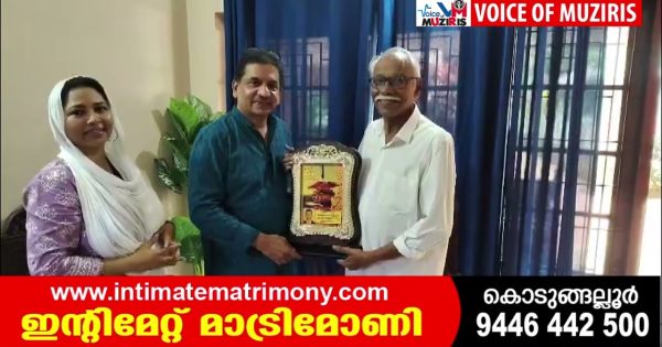 അബുദാബി പ്രവാസി റാഫി കാട്ടിലാൻ മതിൽ മൂല രചിച്ച രണ്ടാമത്തെ പുസ്തകം”ചെറി പൂക്കൾ സ്വപ്നം കാണുന്നിടത്ത്” എന്ന പുസ്തകത്തിന്റെ പ്രകാശനം നടന്നു