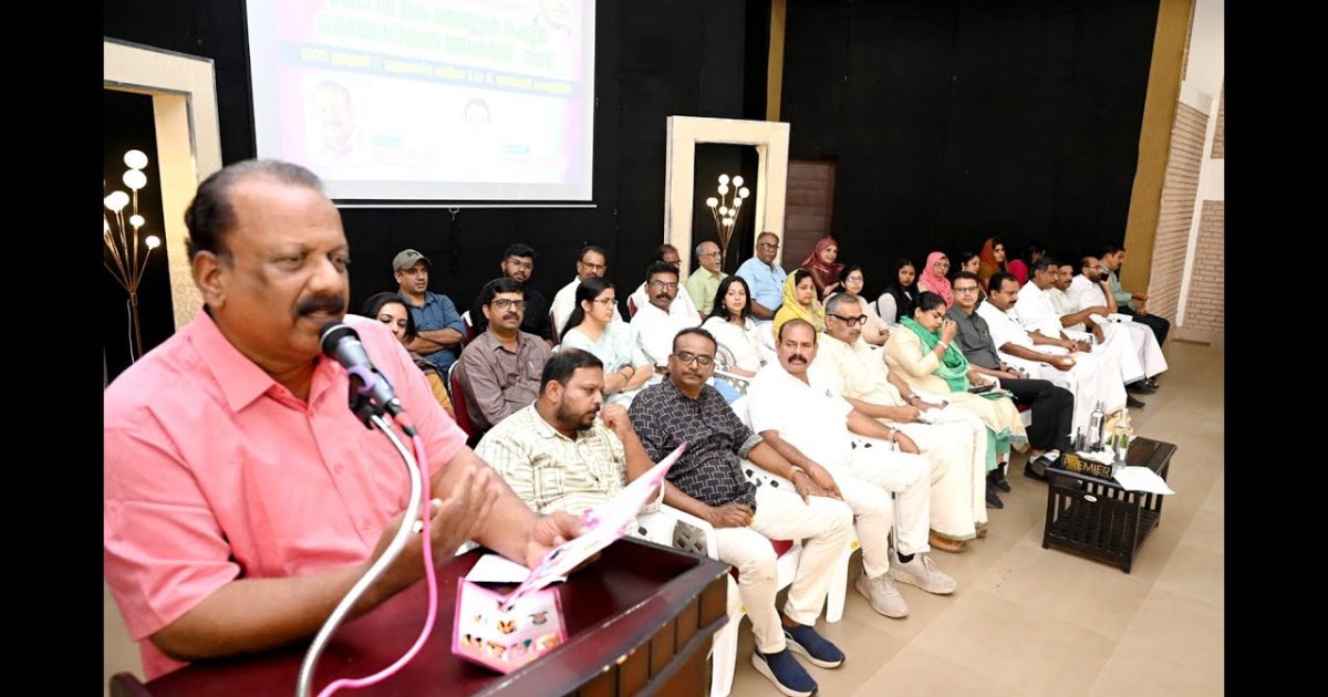 എം ഇ എസ് വിദ്യാഭ്യാസ ആരോഗ്യ രംഗത്ത് വിപ്ലവം സൃഷ്ടിച്ച പ്രസ്ഥാനം ഇ.ടി. ടൈസൻ മാസ്റ്റർ എം എൽ എ.