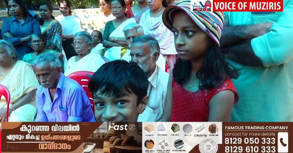 എടവിലങ്ങ് ഒറേപ്പാടത്ത് ശ്രീ ഭദ്രകാളി മുത്തപ്പൻ ദേശ ക്ഷേത്രത്തിൽ കട്ടിളവെപ്പ് നടന്നു