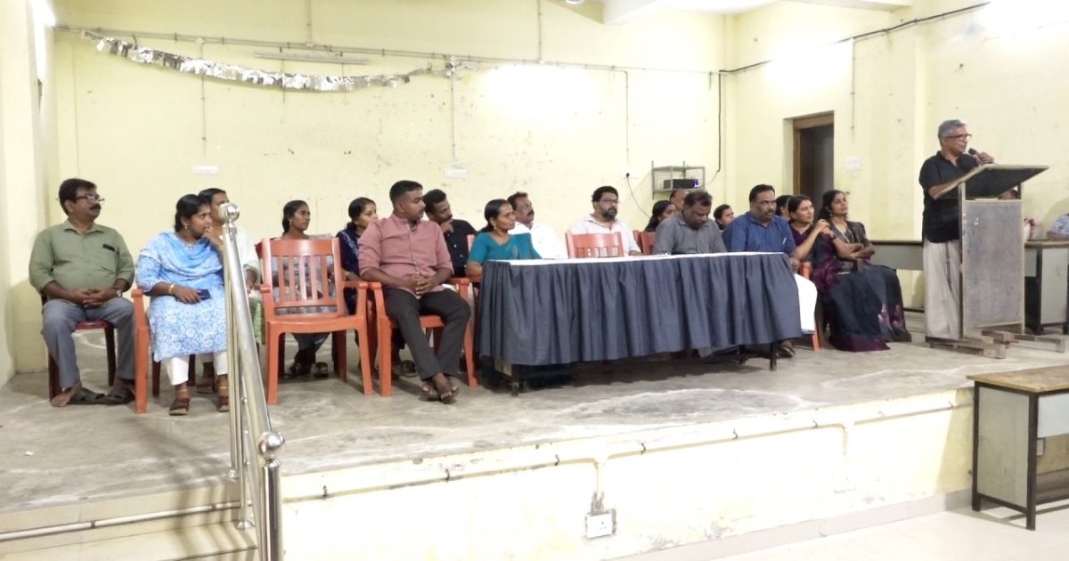എടവിലങ്ങ് ഗവ.ഹയർ സെക്കൻ്ററി സ്കൂളിൽ നടന്ന സംസ്ഥാനതല ത്രോ ബോൾ ക്യാമ്പ് സമാപിച്ചു