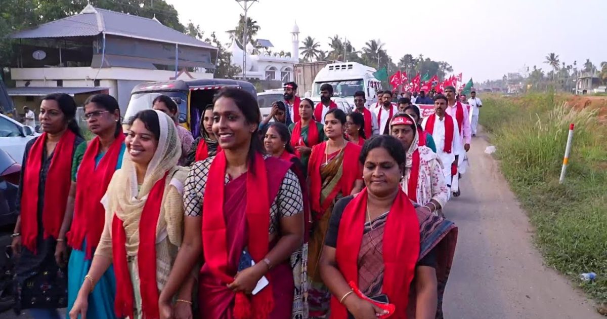 എൽ.ഡി.എഫ് കയ്പമംഗലം, എസ് എൻ പുരം പഞ്ചായത്ത് കമ്മിറ്റികളുടെ തെരഞ്ഞെടുപ്പ് റാലിയും പൊതു സമ്മേളനവും