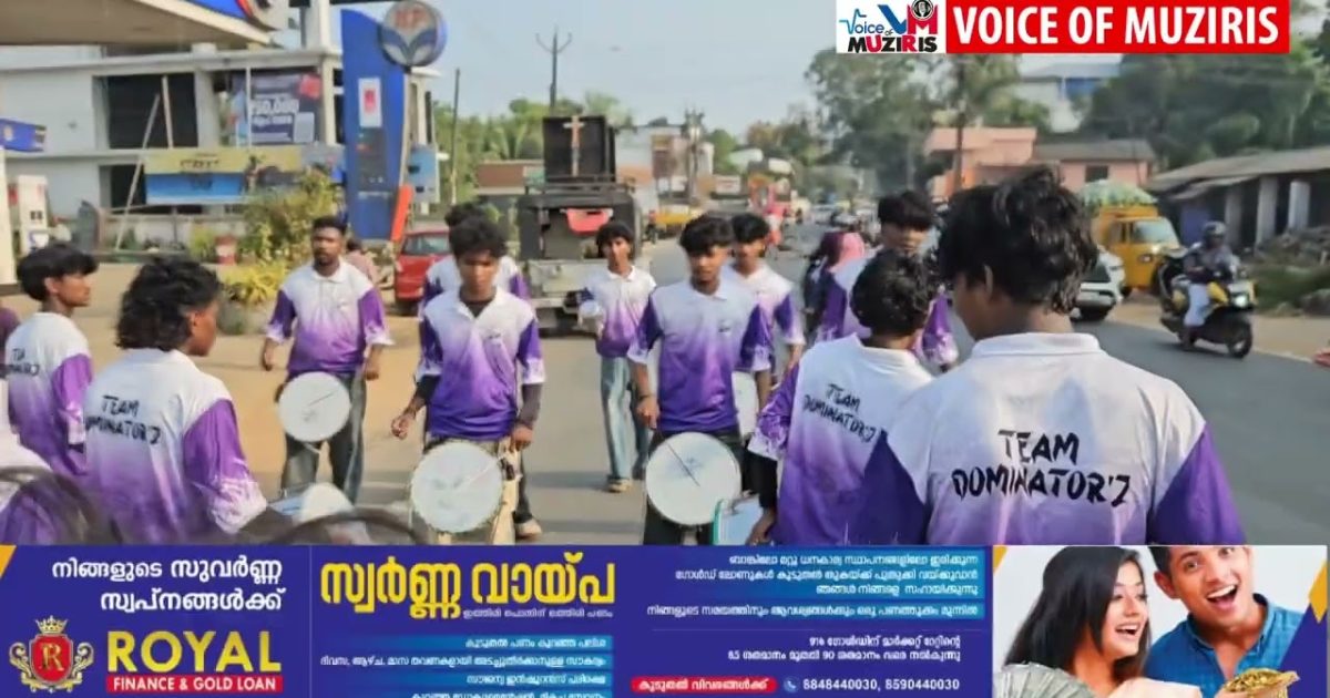 കയ്പമംഗലം മണ്ഡലത്തിലെ എല്‍.ഡി.എഫ് സ്ഥാനാര്‍ത്ഥി കെ.കെ.വത്സരാജിന്റെ തിരഞ്ഞെടുപ്പ് പ്രചരണം റോഡ് ഷോയിലൂടെ ആരംഭിച്ചു.