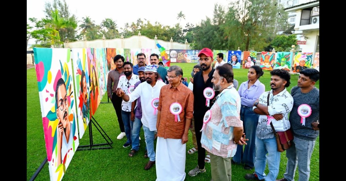 കലാകാരന്മാരുടെ കൂട്ടായ്മയായ എക്‌സോട്ടിക് ഡ്രീംസ് ‘സാഹിത്യകേരളം മുഖവര’ എന്നപേരിൽ നടന്ന ചിത്രകലാ ക്യാമ്പ് സാഹിത്യ അക്കാദമി വൈസ് ചെയർമാൻ അശോകൻ ചരുവിൽ ഉദ്ഘാടനം ചെയ്തു