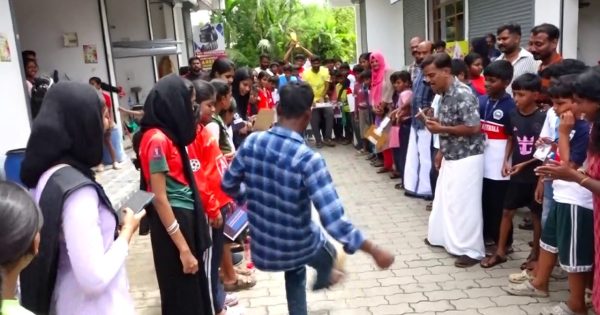 കാൽപന്തിൻ്റെ ആരവങ്ങളോടെ ബാലാനുബോധിനി യു പി സ്കൂൾ