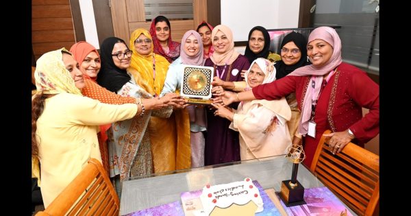 കെയറിങ്ങ് ഹാൻസ് ലേഡീസ് വാർഷിക പൊതുയോഗം ചെയർ വുമനും പ്രവാസി വനിതാ വ്യവസായിയുമായ ഹീര ഹനീഫ ഉദ്ഘാടനം ചെയ്തു