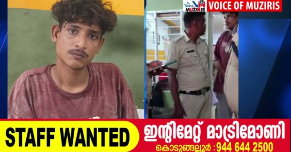 കൊടുങ്ങല്ലൂരിൽ കഞ്ചാവുമായി യുവാവ് പിടിയിൽ
