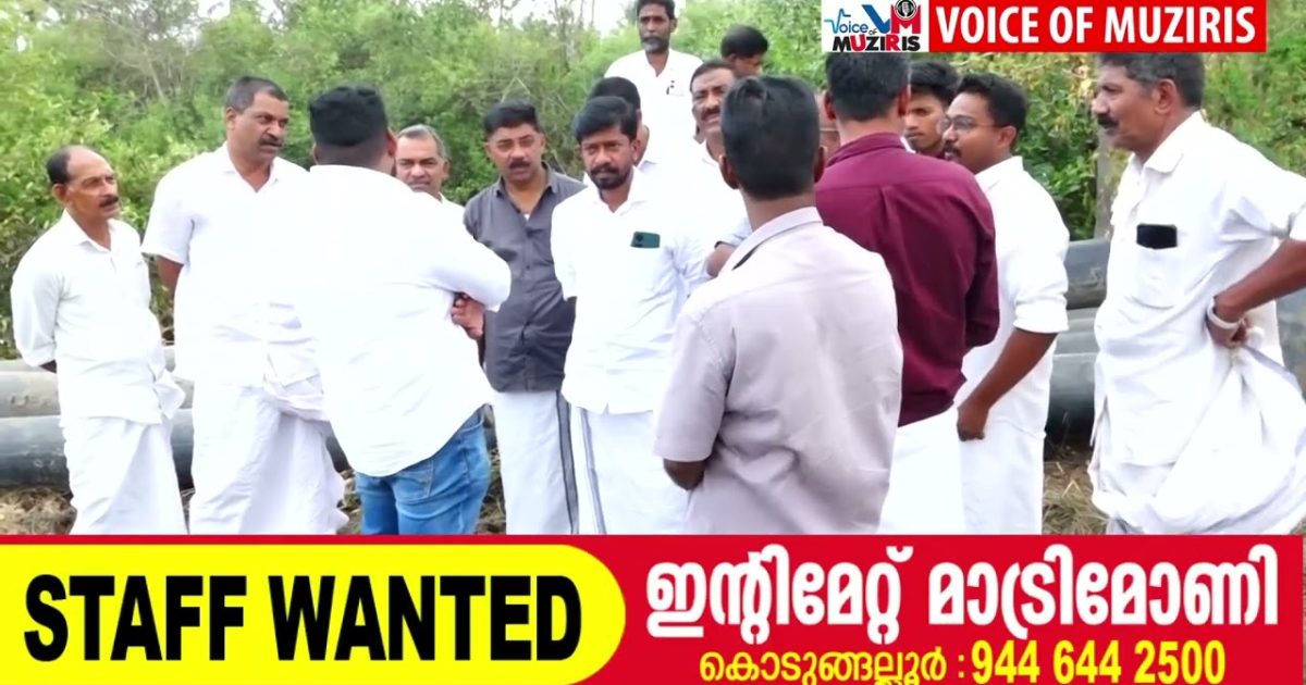 കൊടുങ്ങല്ലൂർ കനോലി കനാലിലെ മണലെടുപ്പ് മൂലം തദ്ദേശ വാസികൾക്കുണ്ടായ ആശങ്ക ദുരീകരിക്കണമെന്ന് യൂത്ത് കോൺഗ്രസ് സംസ്ഥാന പ്രസിഡന്റ് അഡ്വ.. ഒ.ജെ. ജനീഷ് .