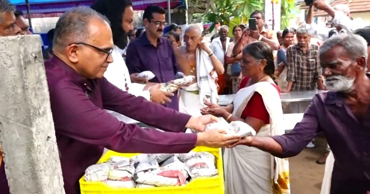 കൊടുങ്ങല്ലൂർ തിരുവഞ്ചിക്കുളം മന്നംസേവാസമിതി നേതൃത്വത്തിൽ ഭരണി മഹോത്സവത്തോടനുബന്ധിച്ച് വർഷംതോറും നടത്തി വരുന്ന അന്നദാനത്തിന് തുടക്കമായി