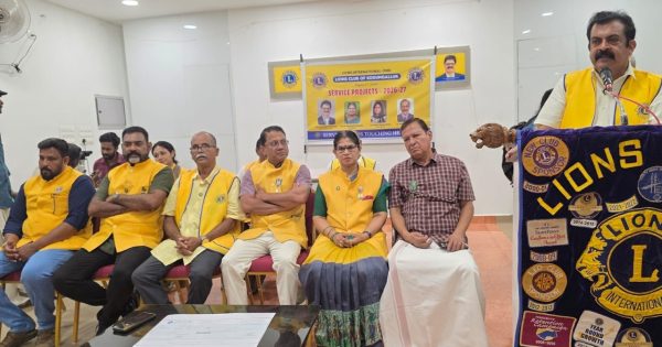 കൊടുങ്ങല്ലൂർ ലയൺസ് ക്ലബ്ബ് ഒരു ദിവസം 5 ജീവകാരുണ്യ പ്രവർത്തനങ്ങൾ നടത്തി