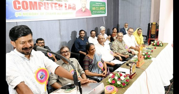 ചേരമാൻ മാലിക്ക് മൻസിൽ ഓർഫനേജിൽ മന്ത്രി ഒ.ജെ.ജനീഷിന് സ്വീകരണവും, കമ്പ്യൂട്ടർ ലാബ് ഉദ്ഘാടനവും നടന്നു.