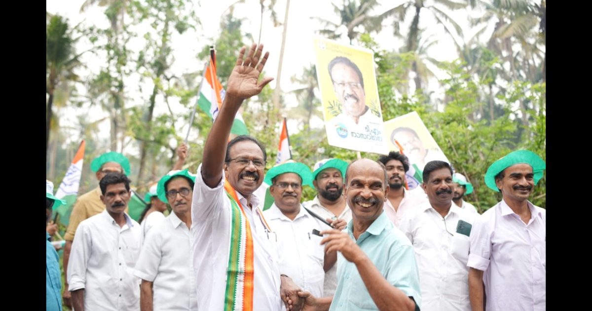 ജന്മനാടായ എടവിലങ്ങിൽ പ്രഭാത നടത്തവുമായി ഐക്യ ജനാധിപത്യ മുന്നണി സ്ഥാനാർത്ഥി ടി എം നാസർ .