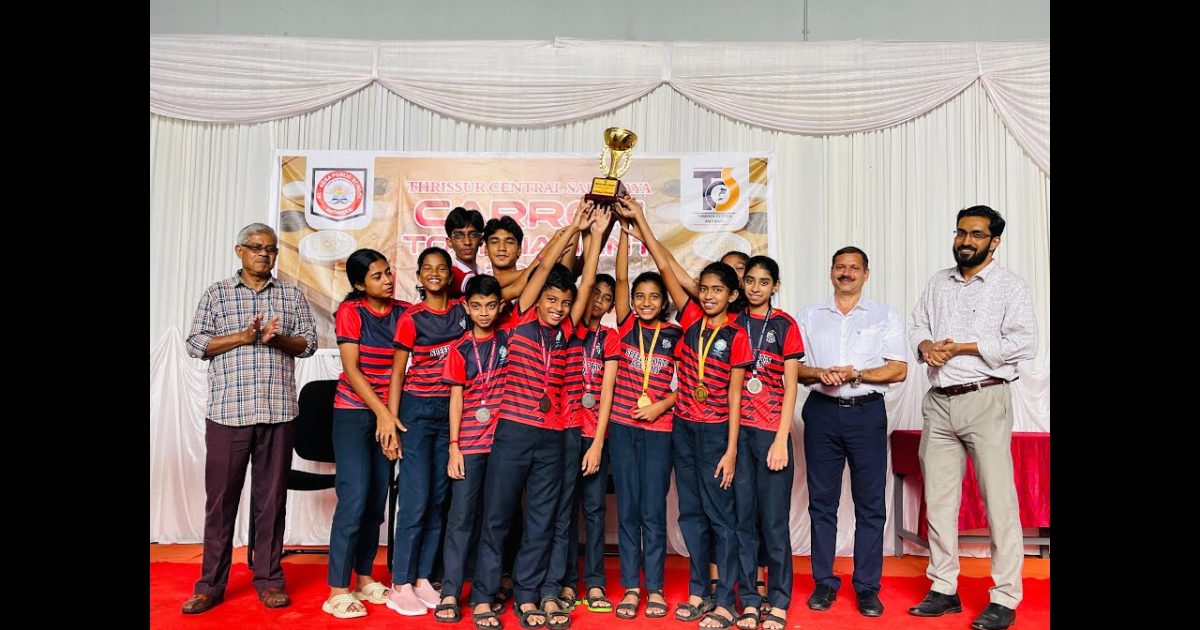 തൃശ്ശൂർ സെൻട്രൽ സഹോദയ ക്യാരംസ് ടൂർണമെന്റിൽ സെൻ്റ് ആൻസ് പബ്ലിക് സ്കൂളിന് കിരീടം.അൽ അഖ്സ പബ്ലിക് സ്കൂൾ കാതിക്കോട് വിജയപരമ്പരയ്ക്ക് വേദിയായി