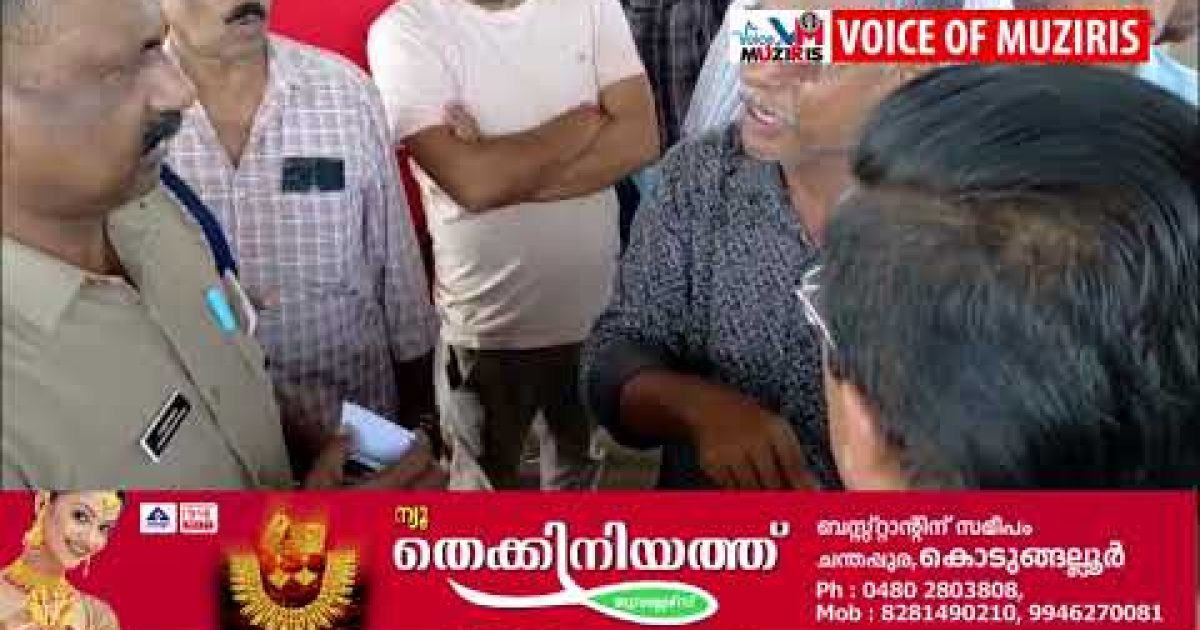ദേശീയപാത നിര്‍മാണം നടക്കുന്ന മതിലകം ബൈപ്പാസിലെ സര്‍വ്വീസ് റോഡുകള്‍ സഞ്ചാരയോഗ്യമാക്കണമെന്നാവശ്യപെട്ട് ഉപരോധ സമരം