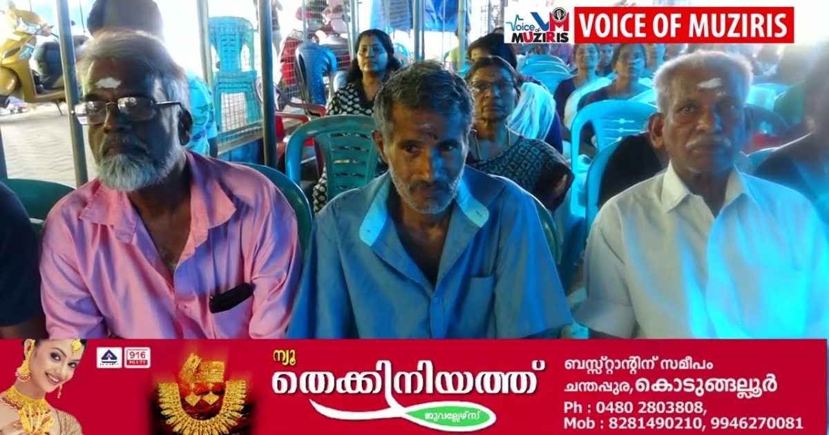 കൊടുങ്ങല്ലൂരിൽ മേത്തലപ്പാടം ശ്രീ അയ്യപ്പഭജന സമിതി നിർമ്മിക്കുന്ന നിർദ്ദിഷ്ട ക്ഷേത്രത്തിൻ്റെ മാതൃക പ്രകാശനം ചെയ്തു