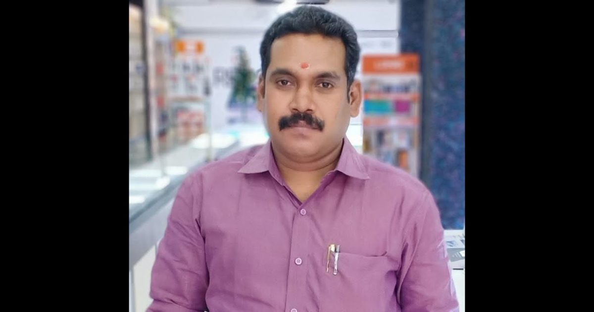 ബി.ജെ പി ഒബിസി മോർച്ച തൃശ്ശൂർ സൗത്ത് ജില്ലാ പ്രസിണ്ടായി സെൽവൻ മണക്കാട്ടുപാടിയെ തിരഞ്ഞെടുത്തു