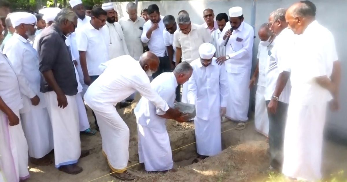 ബൈത്തുൽ ഫിഫയുടെ കെട്ടിടത്തിന്റെ ശിലാസ്ഥാപന കർമ്മം നിർവഹിച്ചു