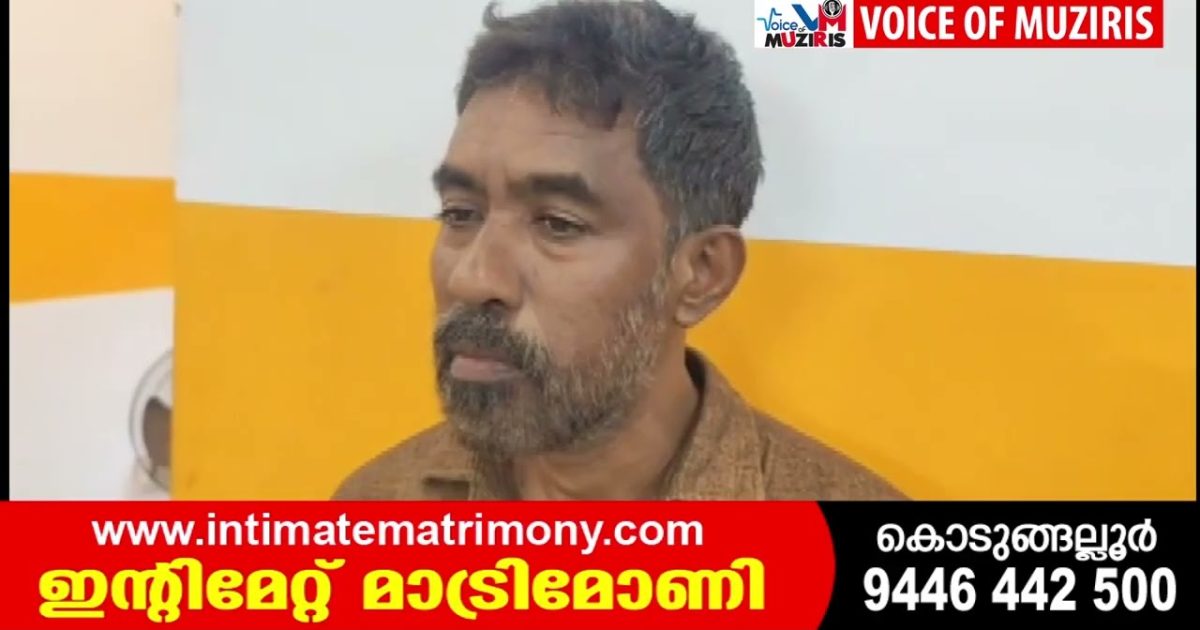 ഭാര്യയെ വാക്കത്തികൊണ്ട് വെട്ടി പരിക്കേൽപ്പിച്ച ഭർത്താവിനെ കൊടുങ്ങല്ലൂർ പോലീസ് അറസ്റ്റ് ചെയ്തു.