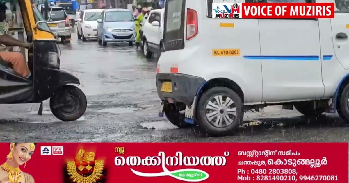 മരണക്കുഴികൾ നിറഞ്ഞ് ദേശീയ പാത.മരണമടക്കം അപകടങ്ങൾ പതിവായിട്ടും കണ്ടില്ലെന്ന് നടിച്ച് അധികൃതർ.