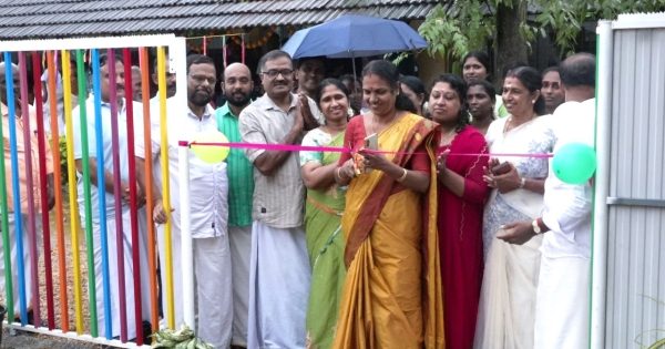 വി.പി. തുരുത്ത് എസ്.എസ്.എൽ.പി.എസിൽ കളിമുറ്റം ഉദ്ഘാടനം ചെയ്തു
