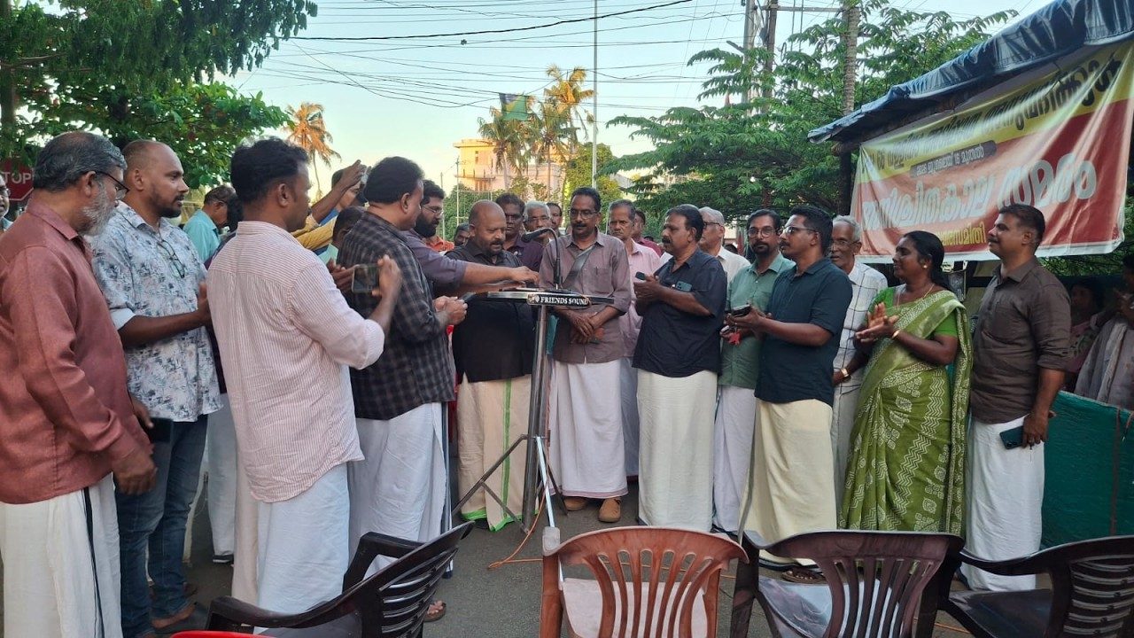 ശ്രീനാരായണപുരത്ത് അടിപാത യാഥാർഥ്യമാക്കണമെന്നാവശ്യപ്പെട്ട് ഇ മെയിൽ അയച്ച് സമരം