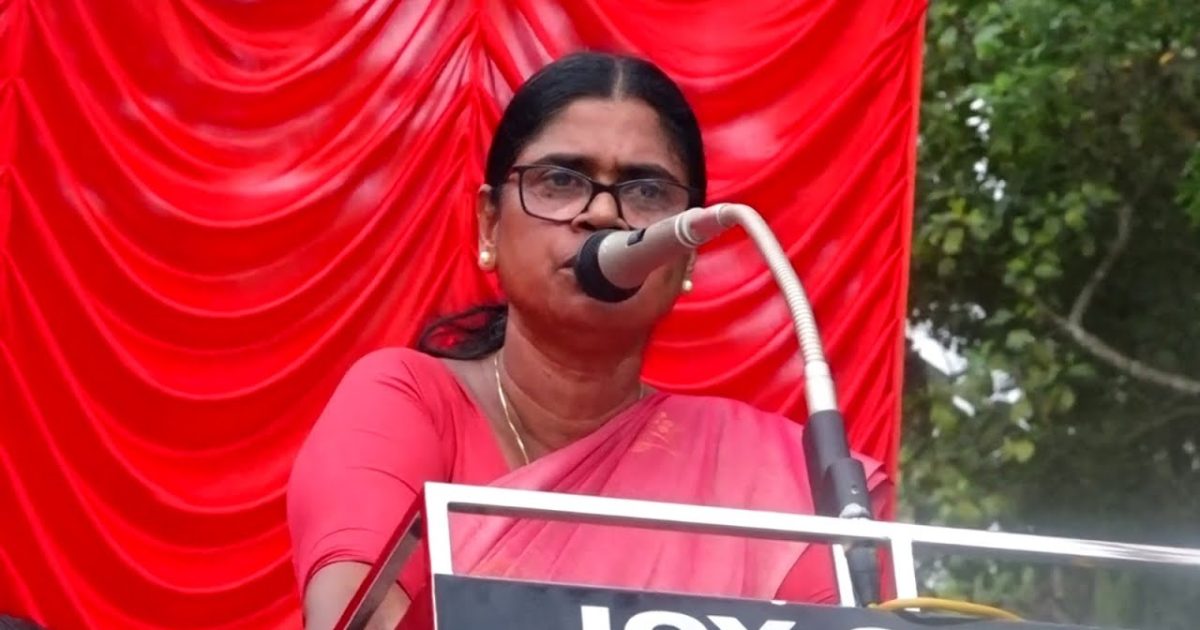 സി പി ഐ മേത്തല വെസ്റ്റ് ലോക്കൽ സമ്മേളനവും പ്രകടനവും Cpi ജില്ലാ എക്സിക്യൂട്ടീവ് അംഗം K S ജയ ഉദ്ഘാടനം ചെയ്തു