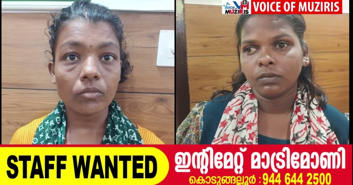 സർപ്പ കോപത്തിന് പൂജാതട്ടിപ്പ്: ആറേമുക്കാൽ പവൻ സ്വർണം തട്ടിയ രണ്ട് സ്ത്രീകൾ അറസ്റ്റിൽ