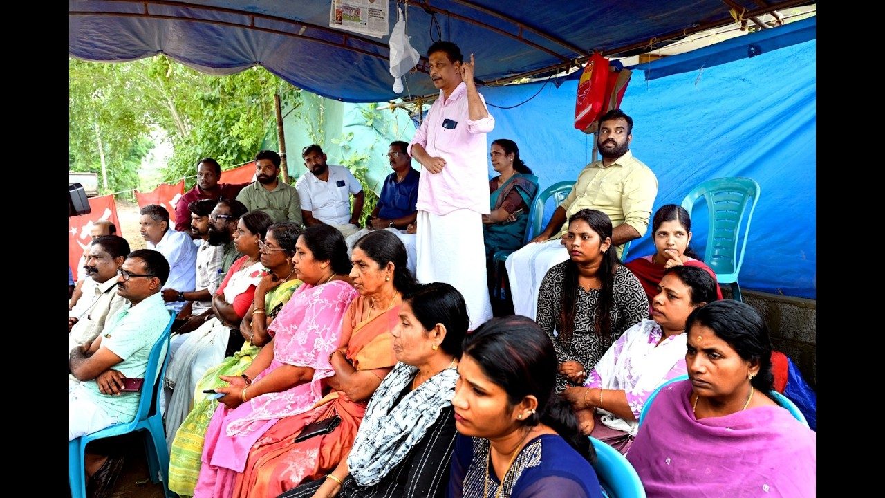 LDF സമരത്തെ അപകീർത്തിപെടുത്തുന്നതിന് ബിജെപി നടത്തുന്ന ശ്രമം നാടിനോടും ജനങ്ങളോടും ഉള്ള വെല്ലുവിളിയും വഞ്ചനയുമെന്ന് ഇടതുപക്ഷം
